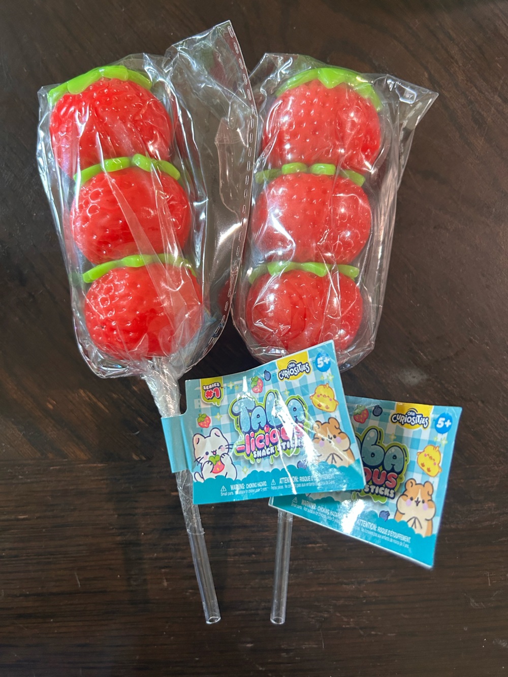 Taba-Licious Strawberry Pop Sensory Toy - Red by  Orb